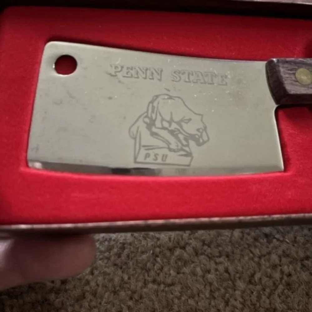 Penn State Vintage Burnco Cheese Cleaver In Box Japan